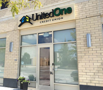 Image of UnitedOne branch located at N. 8th St. in Sheboygan UnitedOne Credit Union Sheboygan North 8th Street branch in Sheboygan, WI