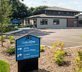 UnitedOne Credit Union South Tenth Street branch UnitedOne Credit Union Sheboygan Superior Avenue Office