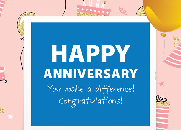 Image of Happy Anniversary graphic Happy Anniversary